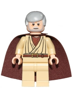 Preowned LEGO® Minifigure – Star Wars sw0637a Obi-Wan Kenobi (Old Standard Cape w/Pupils)