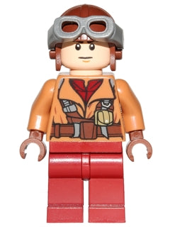 Preowned LEGO® Minifigure – Star Wars sw0641 Naboo Fighter Pilot Medium Nougat Jacket