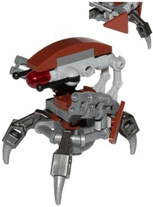 Preowned LEGO® Minifigure – Star Wars sw0642 Droideka (Destroyer Droid) Reddish Brown Trian