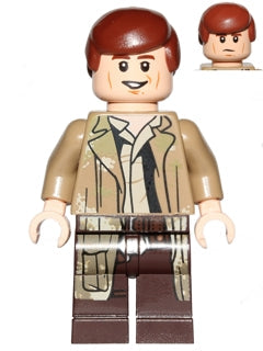 Preowned LEGO® Minifigure – Star Wars sw0644 Han Solo (Endor Outfit)