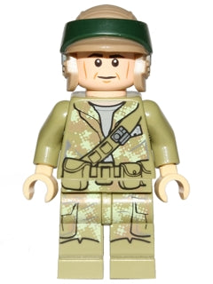 Preowned LEGO® Minifigure – Star Wars sw0645 Endor Rebel Trooper 1 (Olive Green)
