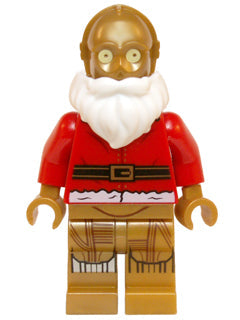 Preowned LEGO® Minifigure – Star Wars sw0680 Santa C-3PO