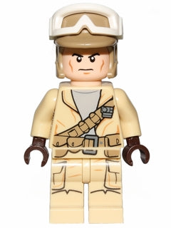 Preowned LEGO® Minifigure – Star Wars sw0688 Rebel Trooper Goggles Dark Tan Helmet