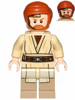 Preowned LEGO® Minifigure – Star Wars sw0704 Obi-Wan Kenobi (Headset)