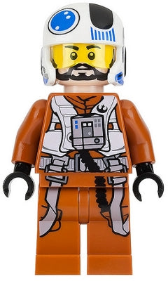 Preowned LEGO® Minifigure – Star Wars sw0705 Resistance Pilot X-wing (Temmin Snap Wexley)