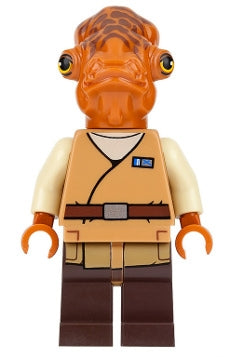 Preowned LEGO® Minifigure – Star Wars sw0719 Admiral Ackbar (Medium Nougat Robe)
