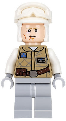 Preowned LEGO® Minifigure – Star Wars sw0731 Luke Skywalker (Hoth Face w/Scars)