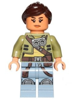 Preowned LEGO® Minifigure – Star Wars sw0755 Kordi Sand Blue Legs
