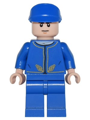 Preowned LEGO® Minifigure – Star Wars sw0762 Bespin Guard Light Nougat Head Detailed Gold T