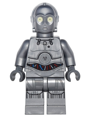 Preowned LEGO® Minifigure – Star Wars sw0766 Silver Protocol Droid (U-3PO)