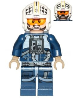 Preowned LEGO® Minifigure – Star Wars sw0793 Rebel Pilot U-wing/Y-wing