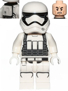 Preowned LEGO® Minifigure – Star Wars sw0842 First Order Heavy Assault Stormtrooper (Rounde