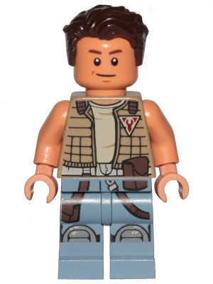 Preowned LEGO® Minifigure – Star Wars sw0849 Zander Dark Tan Jacket