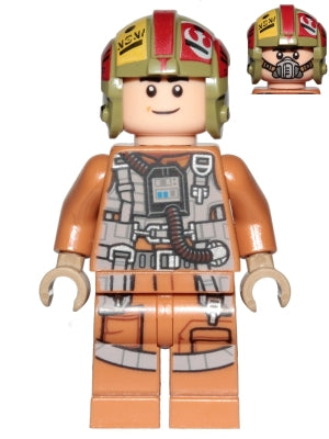 Preowned LEGO® Minifigure – Star Wars sw0862 Resistance Bombardier (Nix Jerd)