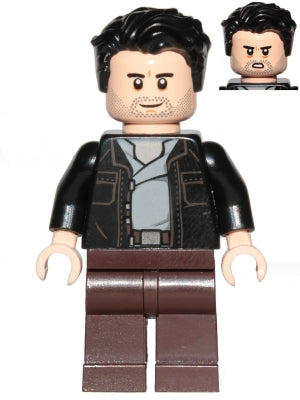 Preowned LEGO® Minifigure – Star Wars sw0868 Captain Poe Dameron