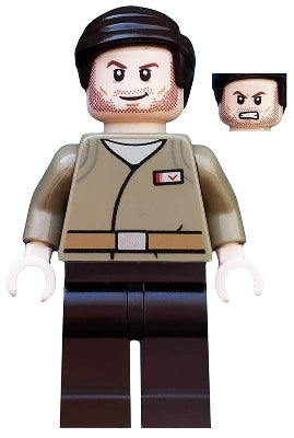 Preowned LEGO® Minifigure – Star Wars sw0876 Resistance Officer (Major Brance)