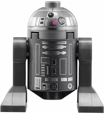 Preowned LEGO® Minifigure – Star Wars sw0933 Astromech Droid R2-BHD Dark Bluish Gray Body