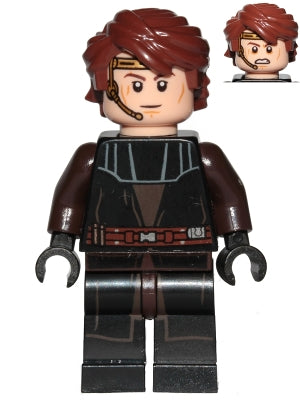 Preowned LEGO® Minifigure – Star Wars sw0939 Anakin Skywalker (Black Legs Headset)