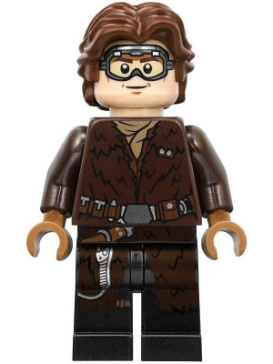 Preowned LEGO® Minifigure – Star Wars sw0949 Han Solo Fur Coat and Goggles