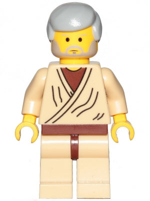 Preowned LEGO® Minifigure – Star Wars sw1069 Obi-Wan Kenobi (Old w/Light Bluish Gray Hair 2