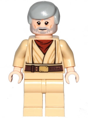 Preowned LEGO® Minifigure – Star Wars sw1084 Obi-Wan Kenobi (Old Detailed Robe and Head)