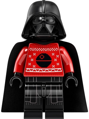 Preowned LEGO® Minifigure – Star Wars sw1121 Darth Vader Red Christmas Sweater w/Death Star