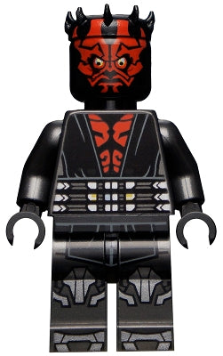 Preowned LEGO® Minifigure – Star Wars sw1155 Darth Maul Printed Legs w/Silver Armor
