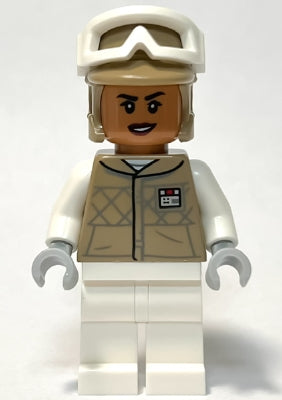 LEGO® Minifigure Star Wars sw1313 Hoth Rebel Trooper Dark Tan Uniform and Helmet