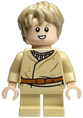 Preowned LEGO® Minifigure – Star Wars sw1332 Anakin Skywalker - Short Legs, Thick Messy Hair