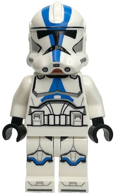Preowned LEGO® Minifigure – Star Wars sw1337 Clone Trooper, 501st Legion (Phase 2) - White Arms, Nougat Head, Helmet