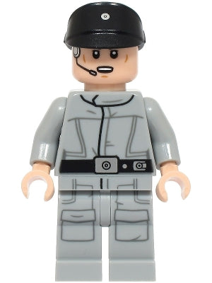 Preowned LEGO® Minifigure – Star Wars sw1373 Imperial Crew - Black Cap, Open Mouth