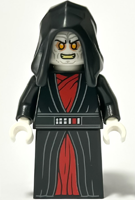 Preowned LEGO® Minifigure – Star Wars sw1405 (Emperor Palpatine - Black and Red Robe)