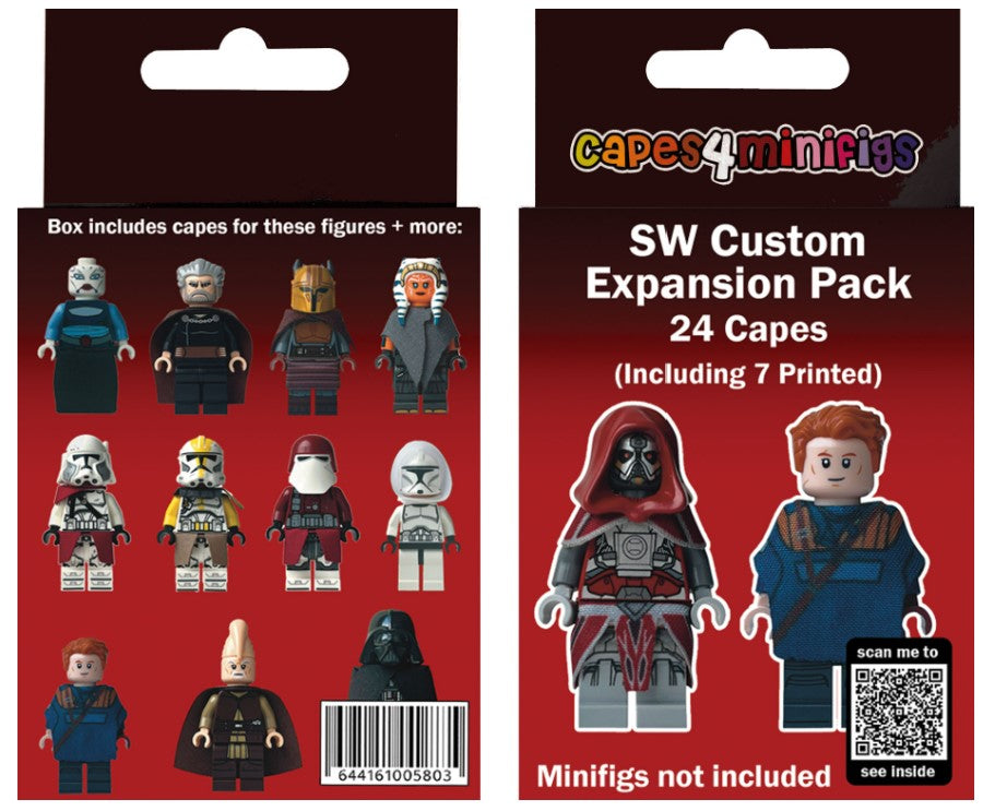 LEGO® Compatible Star Wars Custom Expansion Cape Pack (24pc)