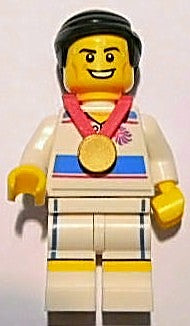 Preowned LEGO® Minifigure – Team GB tgb005 Tactical Tennis Player Team GB