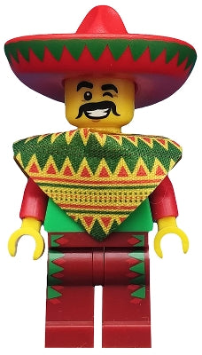 Preowned LEGO® Minifigure – The LEGO® Movie tlm012 Taco Tuesday Guy The LEGO® Movie