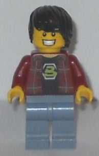 Preowned LEGO® Minifigure – The LEGO® Movie tlm041 Blacktron Fan