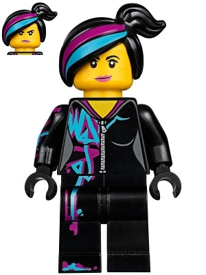 Preowned LEGO® Minifigure – The LEGO Movie 2 tlm115 Lucy Wyldstyle w/Magenta Lined Hoodie S