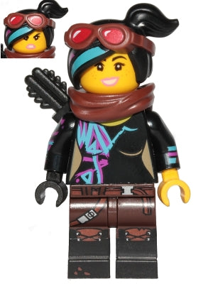 Preowned LEGO® Minifigure – The LEGO Movie 2 tlm117 Lucy Wyldstyle w/Black Quiver Reddish B