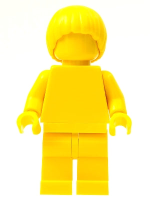 Preowned LEGO® Minifigure – LEGO® Brand tls104 Everyone is Awesome Yellow (Monochrome)