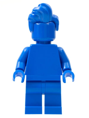 Preowned LEGO® Minifigure – LEGO® Brand tls106 Everyone is Awesome Blue (Monochrome)