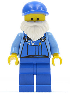 LEGO® Minifigure Town twn160 Janitor White Beard