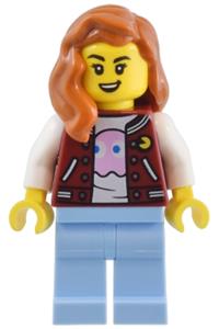 Preowned LEGO® Minifigure – Town twn465 PAC-MAN Arcade Game Player