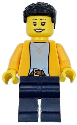 Preowned LEGO® Minifigure – Town twn494 Retro Food Truck Customer