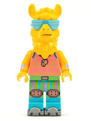 LEGO® Minifigure Vidiyo vid004a Party Llama (L.L.A.M.A.) Skates