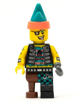 LEGO® Minifigure Vidiyo vid016 Punk Pirate