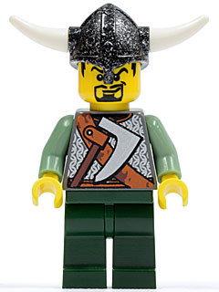 LEGO® Minifigure Vikings vik007 Viking Warrior 3c