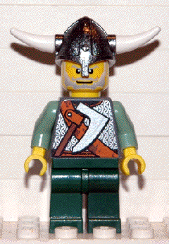 Preowned LEGO® Minifigure – Vikings vik020 Viking Warrior 3b