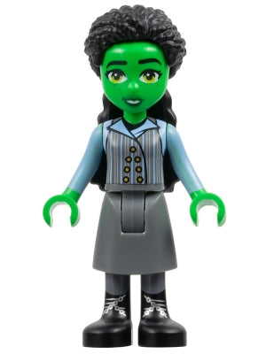 Preowned LEGO® Minifigure – Wicked wck003 Elphaba - Dark Bluish Gray Skirt, Black Boots
