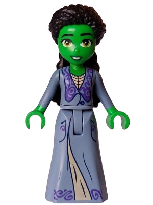 Preowned LEGO® Minifigure – Wicked wck004 Elphaba - Sand Blue Dress