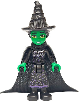 Preowned LEGO® Minifigure – Wicked wck008 Elphaba - Black Cape and Hat